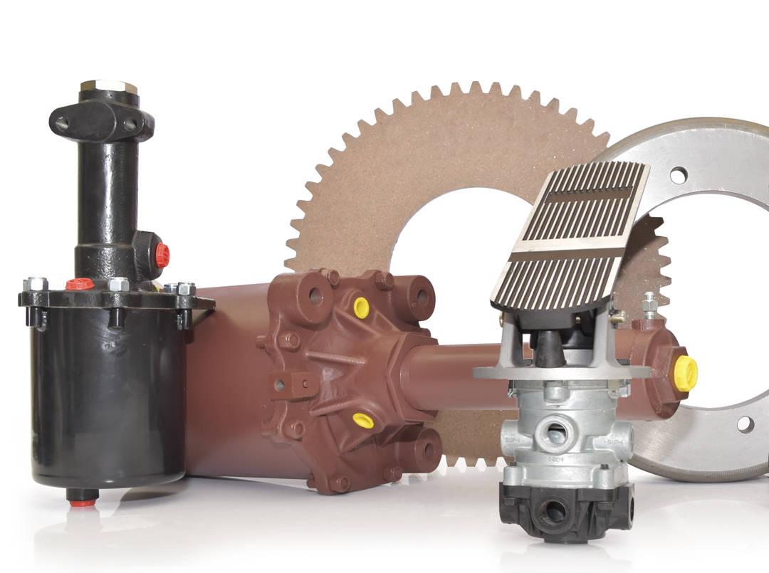 Тормозная система и рулевое управления